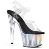 Pleaser - ADORE708HGI Sandale à bride à la cheville, Pole dance chaussures - Chaussures de pole dance - Couleur argent Product image